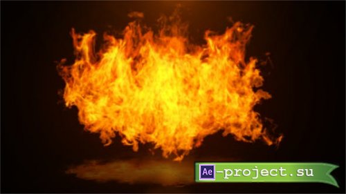 Videohive - Blazing Fire Logo Reveal - 41922237 - Project for After Effects
