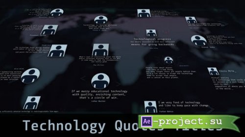 Videohive - Technology Quotes Titles - 42325916 - Project for After Effects