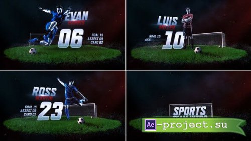 Videohive - Soccer Intro - 42068744 - Project for After Effects
