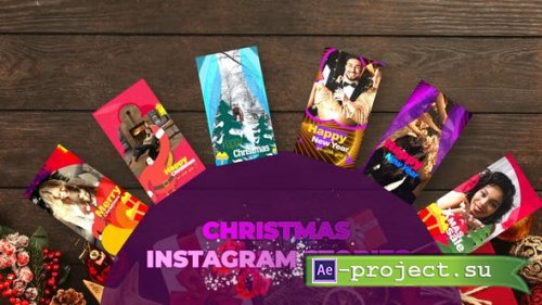 Videohive - Modern Christmas Instagram Stories - 42331009 - Project for After Effects