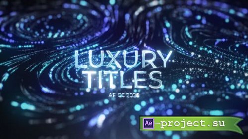 Videohive - Luxury Wave Titles - 42354305 - Project for After Effects