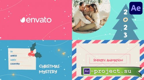 Videohive - Christmas And New Year Greeting Cards | After Effects - 42360666 - Project for After Effects