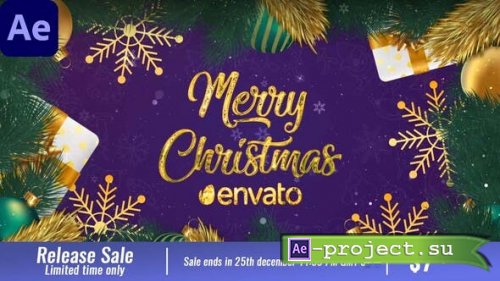 Videohive - Happy New Year Wishes || Christmas Wishes || Christmas Text Reveal - 42355639 - Project for After Effects
