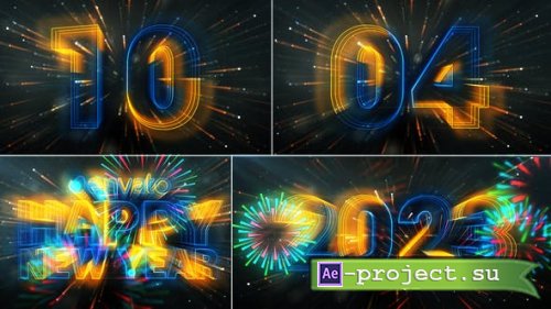 Videohive - Happy New Year 2023 Countdown - 35021214 - Project for After Effects