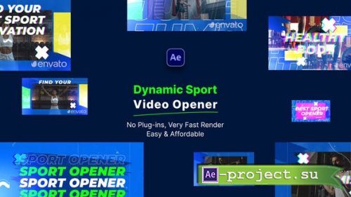 Videohive - Sport Opener - 42360165 - Project for After Effects