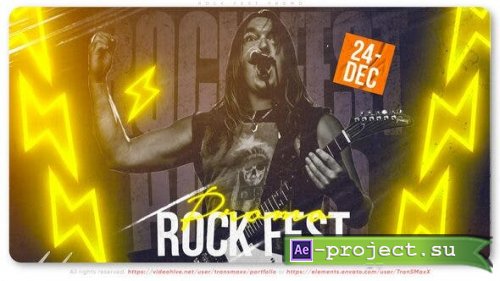 Videohive - Rock Fest Promo - 42434954 - Project for After Effects