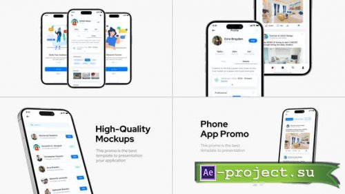 Videohive - App Promo Phone 14 Pro - 42371722 - Project for After Effects