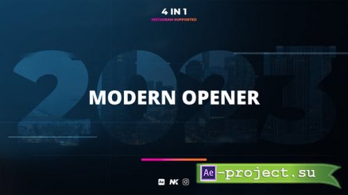 Videohive - Modern Rhythmic Opener - 42367654 - Project for After Effects