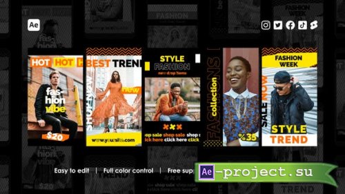 Videohive - Collection Instagram Stories - 42485089 - Project for After Effects