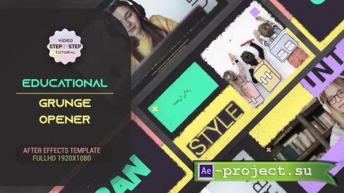 Videohive - Grunge Opener - 42402468 - Project for After Effects