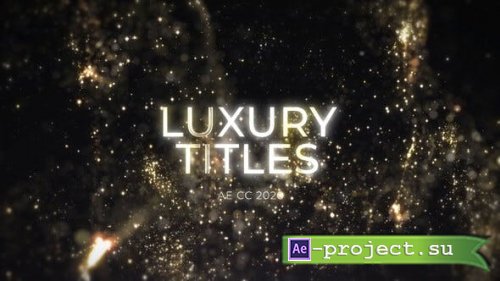 Videohive - Luxury Gold Awards Titles - 42445984 - Project for After Effects