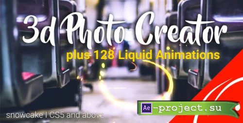 Videohive - 3d Photo Creator With Liquid FX Animations - 13709979 - Project for After Effects