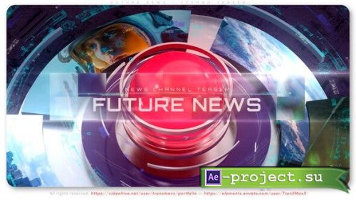 Videohive - Future News - Techno Teaser - 42464645 - Project for After Effects