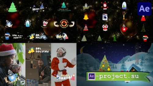 Videohive - Christmas Titles And Animations for After Effects - 42474165 - Project for After Effects