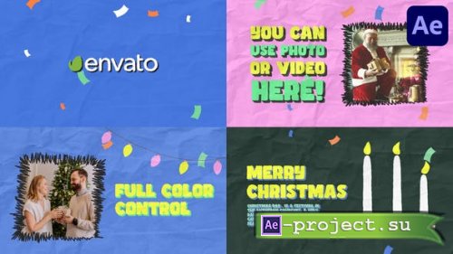 Videohive - New Year Greeting Cards for After Effects - 42476412 - Project for After Effects