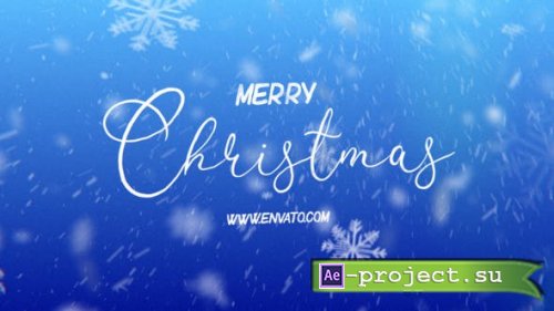 Videohive - Merry Christmas Snow - 42487378 - Project for After Effects