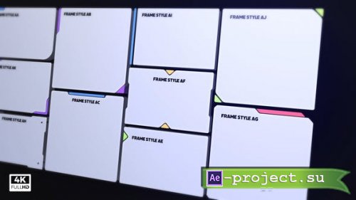 Videohive - HUD Frame Pack - 42354518 - Project for After Effects