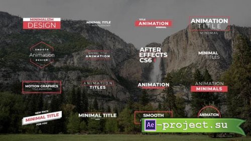 Videohive - Minimal Titles 3.0 | After Effects - 42521084 - Project for After Effects