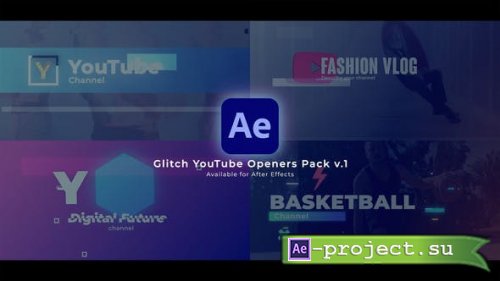 Videohive - YouTube Opener - 42485684 - Project for After Effects