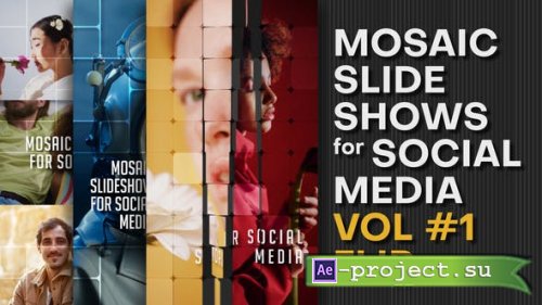 Videohive - Mosaic Slideshows for Social Media. Vol 1 FLIP - 42502875 - Project for After Effects