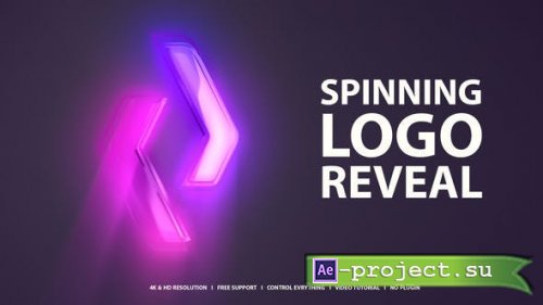 Videohive - Spinning Logo Reveal - 42562993 - Project for After Effects