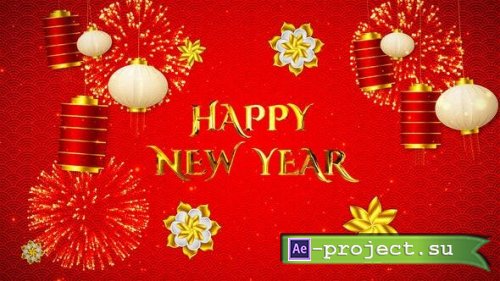 Videohive - Red Lantern Chinese New Year Slideshow - 42530814 - Project for After Effects
