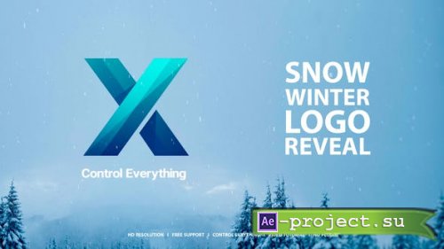 Videohive - Snow Winter Logo Reveal - 42604462 - Project for After Effects
