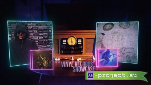 Videohive - Funky Vinyl Record Opener - 42572820 - Project for After Effects