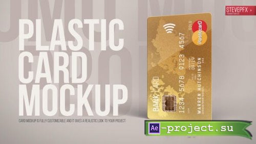 Videohive - Bank Credit Card Mockup - 42601255 - Project for After Effects