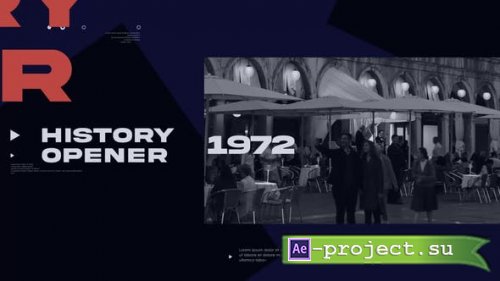 Videohive - History Opener - 42667915 - Project for After Effects