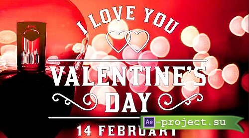 Valentine's Day Titles 023 - Project for After Effects