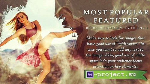 Elegantly Brush Slideshow 7002323 - Project for After Effects 