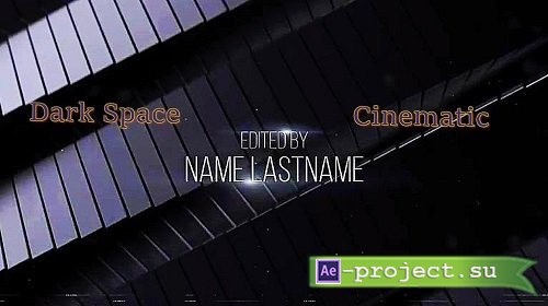 Dark Space Cinematic Titles 6052133- Project for After Effects