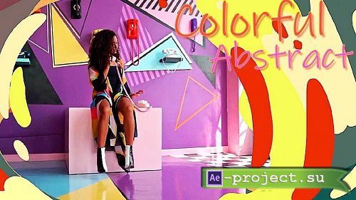 Videohive - Colorful Abstract Transitions 42947232 - Project For Final Cut & Apple Motion