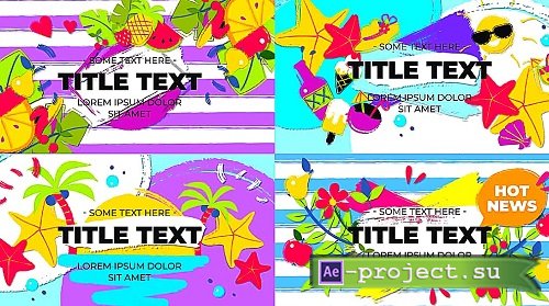 Tropical Summer Titles 6650023 - Project for After Effects