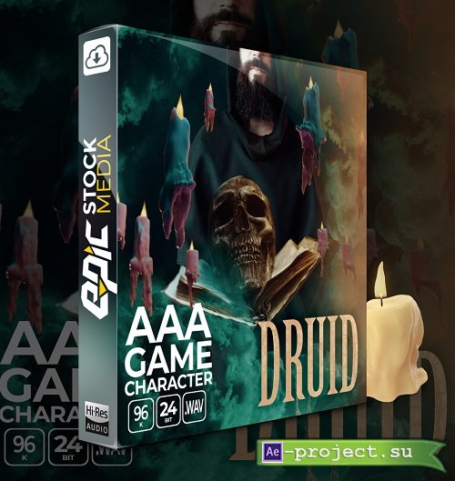 AAA Game Character Druid
