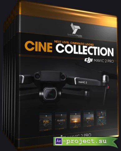 Cine Collection DJI Mavic 2 Pro LUTs & Tools Pack Spectrum Grades