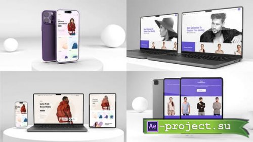 Videohive - Mockup Web Promo - 42646300 - Project for After Effects