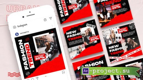 Videohive - Urban Fashion Instagram Post - 42754736 - Project for After Effects