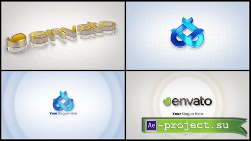 Videohive - 3D Bouncy logo Reveal - 42718510 - Project for After Effects
