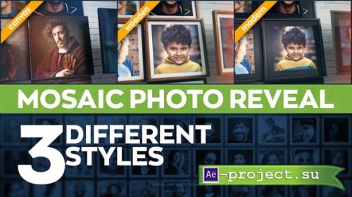 Videohive - Mosaic Photo Reveal Pack - 38299257 - Project for After Effects