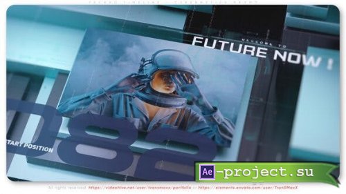 Videohive - Techno Timeline - Cybernetics Corporate Promo - 42719705 - Project for After Effects