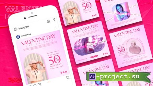 Videohive - Valentine Social Media Instagram - 42799539 - Project for After Effects