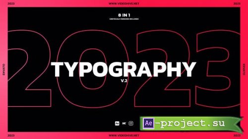 Videohive - Typography v.2 - 42831263 - Project for After Effects