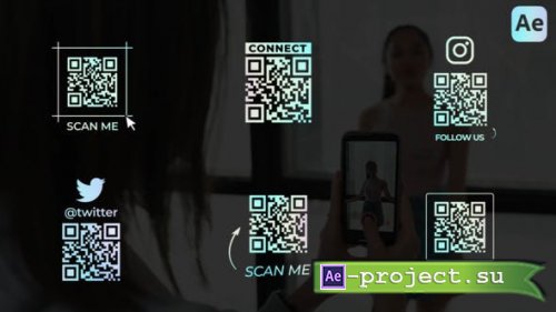 Videohive - Social Media QR - 42841244 - Project for After Effects