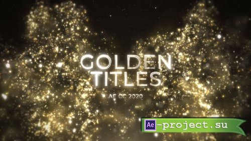 Videohive - Luxury Premium Particles Titles - 42790286 - Project for After Effects