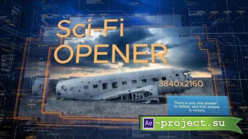 Videohive - Sci-Fi Opener - 42679102 - Project for After Effects