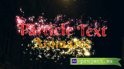 Videohive - Particle Text Animator - 42771260 - Project for DaVinci Resolve