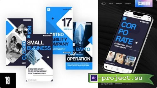 Videohive - Clean Corporate Instagram Stories - 42856924 - Project for After Effects