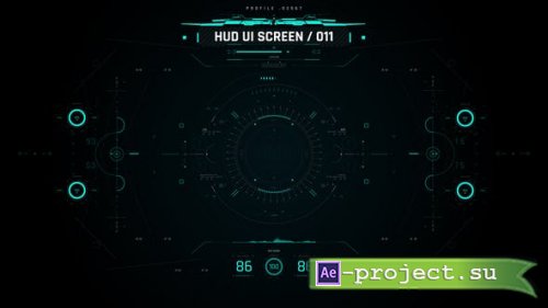 Videohive - HUD Screen Interface 1 - 42850837 - Project for After Effects